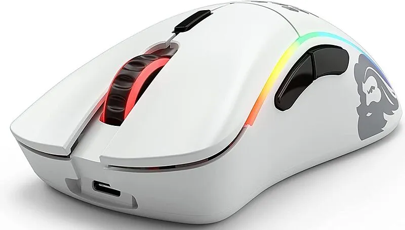 Glorious Model D Wireless Gaming Mouse - matte white