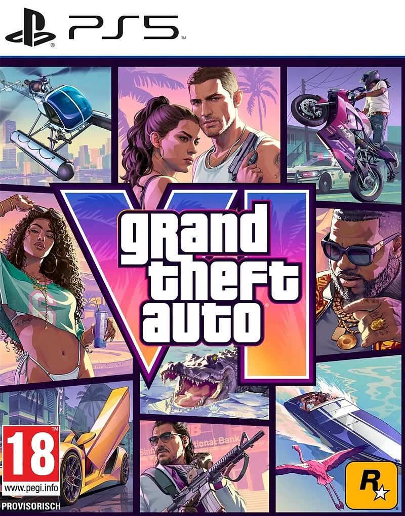 GTA 6 - Grand Theft Auto VI [PS5] [Code in a Box] (D)