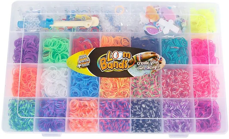 Loom Bands Set 5600 teilig in Box mit Zubehör
