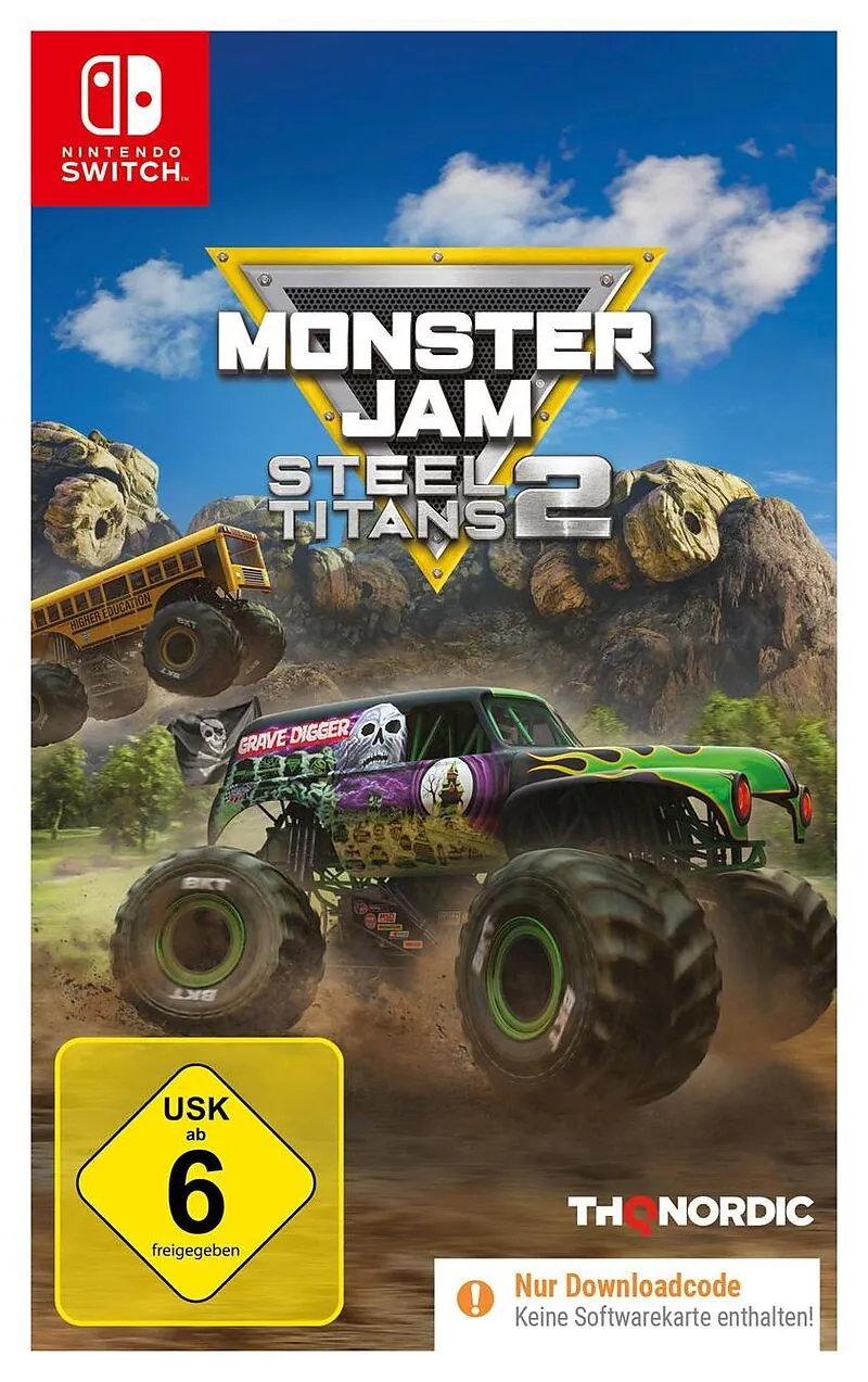 Monster Jam Steel Titans 2 [NSW] [Code in a Box] (D)